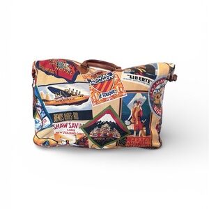 Vintage Travel Print Women's Bag 20”x16”x8”